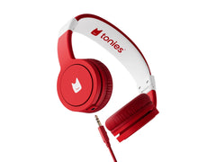 Wired Headphones: Sunset Red